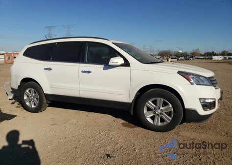 2014 Chevrolet Traverse Lt z USA, uszkodzony, nr VIN 1GNKRGKD6EJ355934